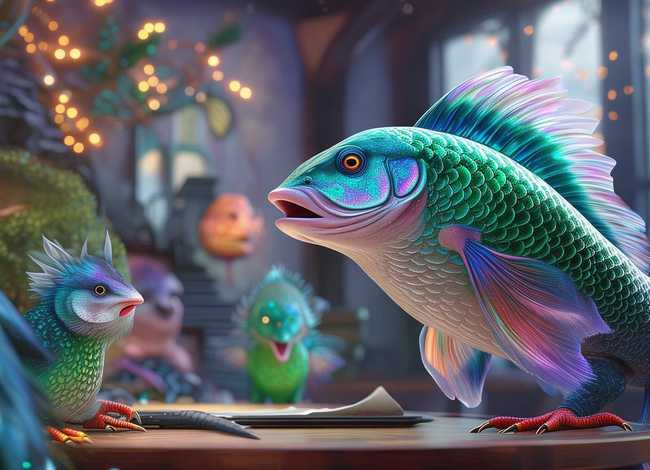 《职场故事》（《献鱼》以轻松笔触讲述仙侠职场故事）