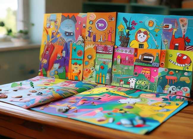 儿童自制手工绘本图片（儿童自制手工绘本图片怎么做）