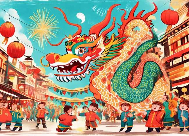 春节故事简单 - 春节故事简单画法