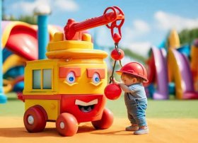 幼儿小吊车故事文字 幼儿小吊车故事文字内容