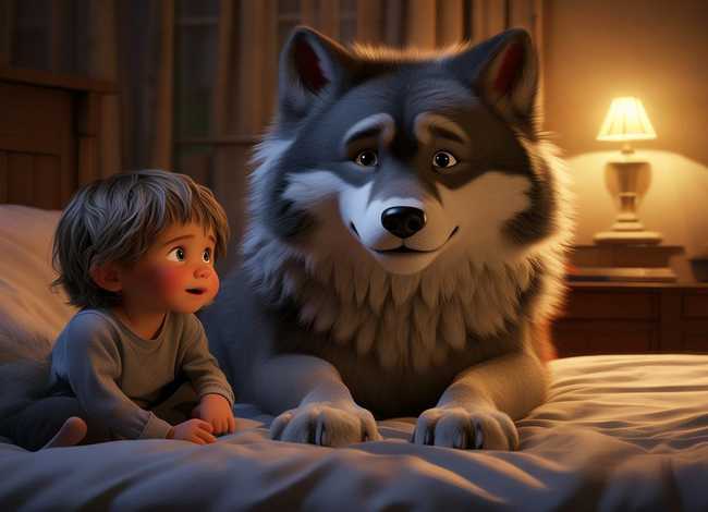 大灰狼故事视频，大灰狼的视频故事 睡前故事