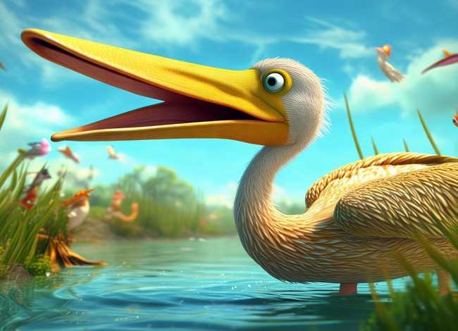 大嘴鹈鹕儿童故事、大嘴巴鹈鹕幼儿故事 大嘴鹈鹕儿童故事、大嘴巴鹈鹕幼儿故事