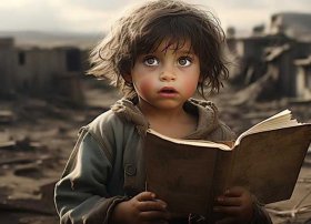 有关战争中儿童的故事翻译 关于战争中孩子的故事