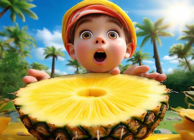 关于菠萝水果的幼儿故事、关于菠萝水果的幼儿故事简短