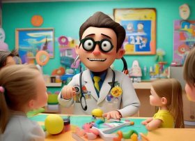 糊涂医生儿童故事、糊涂医生故事 幼儿园大班