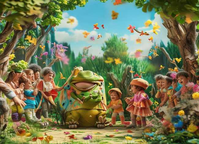 关于青蛙的绘本故事、关于青蛙的绘本故事表演