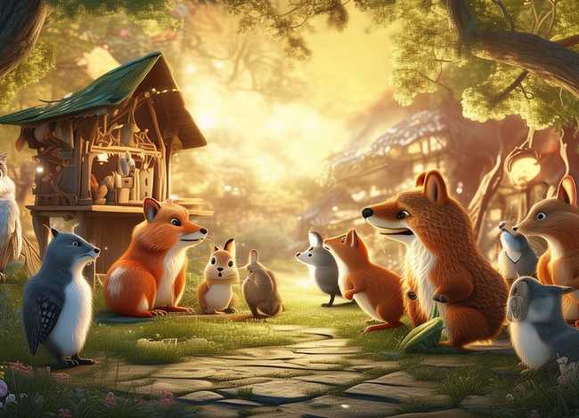 动物童话故事800 - 关于动物的童话800字