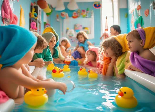 儿童洗澡趣味小故事，关于洗澡的趣味小故事