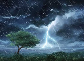 关于风雨雷电的绘本 - 关于风雨雷电的绘本故事