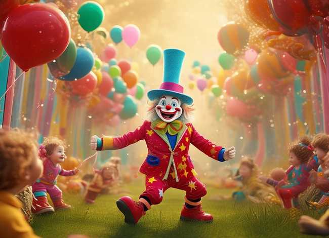 小丑的故事儿童童话、小丑的幼儿故事