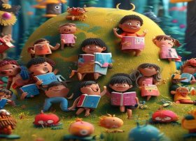 儿童故事字体、幼儿故事字体