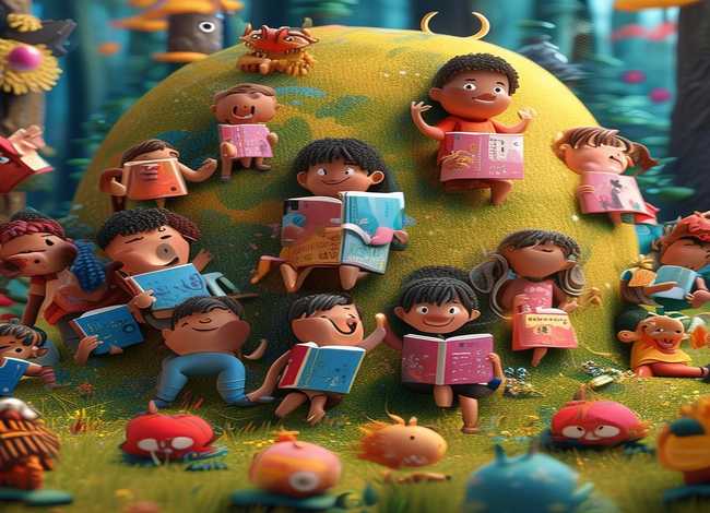 儿童故事字体、幼儿故事字体