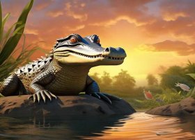 鳄鱼的小故事简短 - 鳄鱼的小故事简短一点