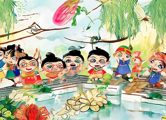 儿童成语故事图片，儿童成语故事图片大全