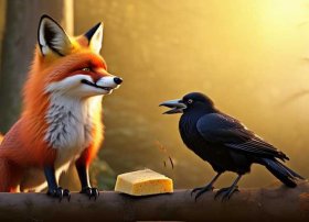 儿童睡前故事狐狸与乌鸦 故事大全 睡前故事狐狸和乌鸦