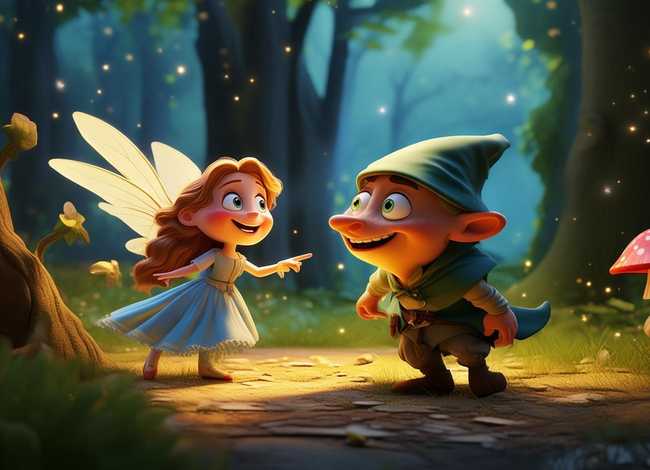 英文童话故事对话版有趣的、英语童话对话