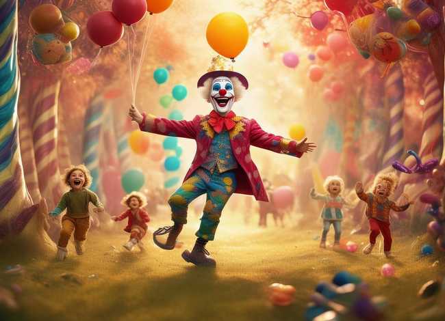 小丑的故事儿童童话、小丑的幼儿故事