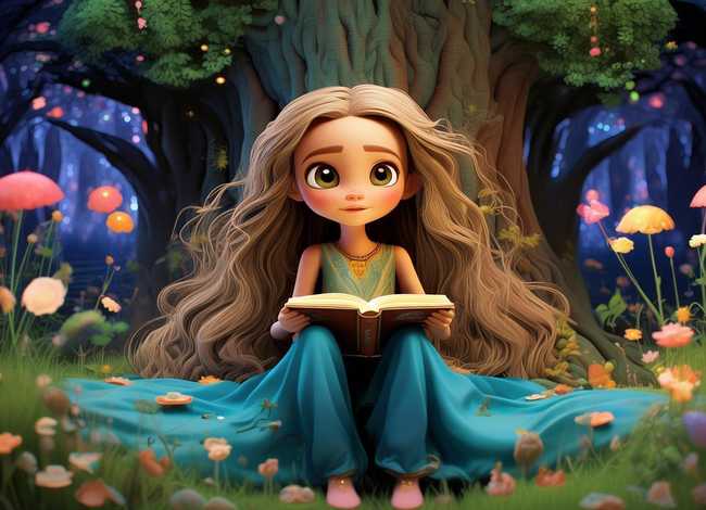 女生的故事儿童版，女生的故事的图片