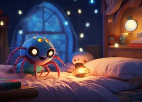 蜘蛛故事儿童睡前故事，蜘蛛睡前小故事