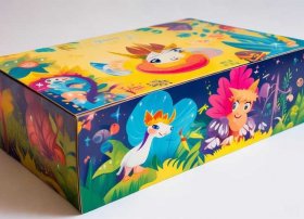 儿童故事绘本盒 幼儿园绘本故事盒制作