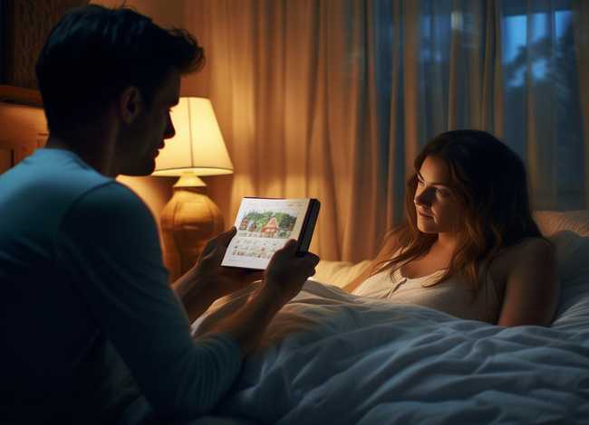 小故事睡前哄女朋友短的；睡前小故事哄女朋友的短的