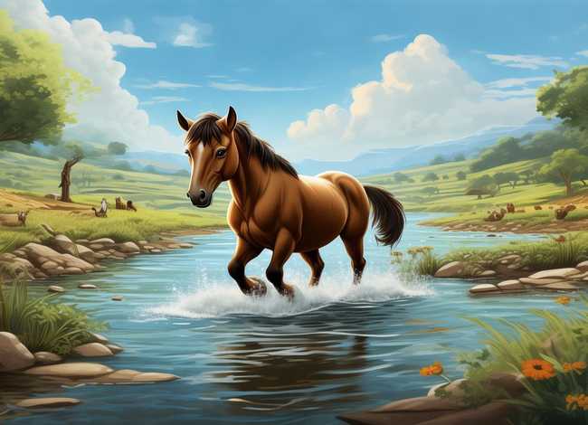 小马过河儿童故事完整版 - 小马过河的故事完整版