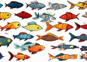 儿童画鱼大全（儿童画鱼图片大全简单漂亮简笔画）