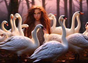 十一只野天鹅故事 十一只野天鹅故事梗概