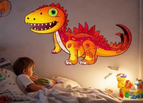 儿童睡前三角恐龙故事大全 - 三角恐龙的故事幼儿故事