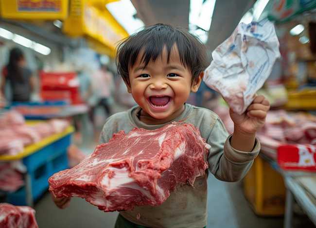 小孩买肉趣事 - 小孩买肉趣事作文