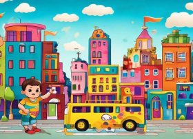 城市故事儿童绘本 关于城市的幼儿绘本故事