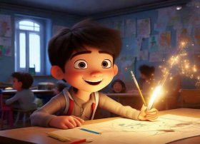 儿童故事语音神笔马良；神笔马良故事语音版