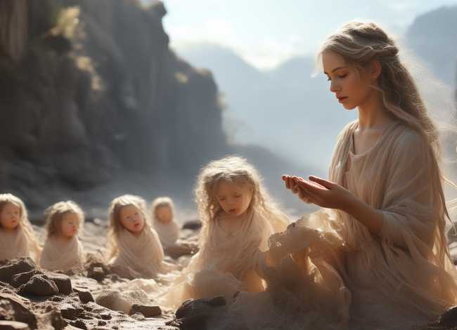 女娲造人儿童故事，女娲造人幼儿故事简短