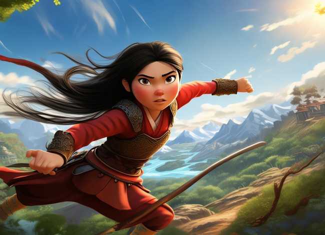 花木兰故事儿童动画片；花木兰的故事 动画片视频中文版