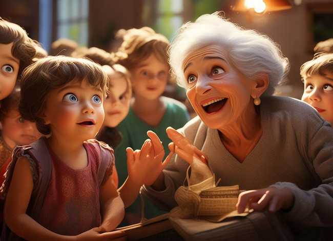 听说故事儿童；听故事说故事