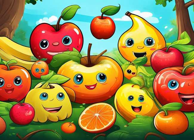 水果绘本故事大全（水果绘本故事大全图片）