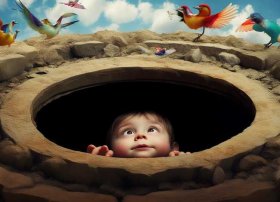 井底之蛙粤语故事儿童、井底之蛙的故事语音版