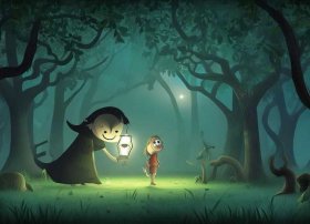 巫婆的故事儿童睡前小故事，巫婆的故事视频抓小孩