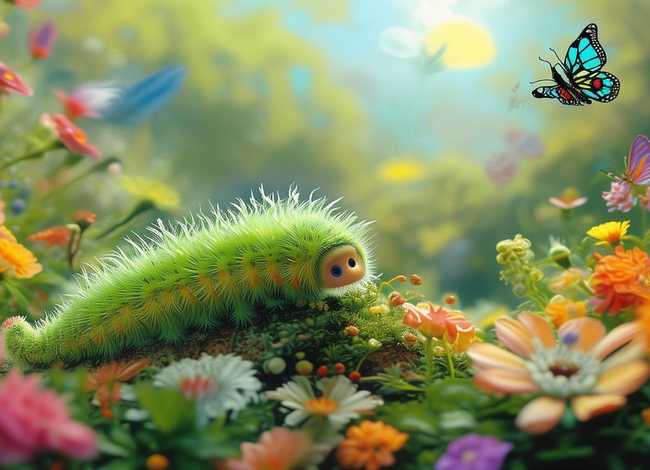 毛毛虫儿童故事600字,毛毛虫的故事100字 毛毛虫儿童故事600字,毛毛虫的故事100字