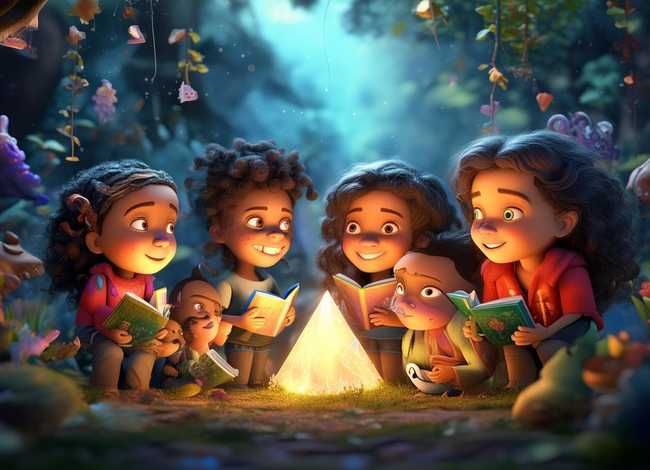 儿童编故事万能模板 - 幼儿编故事