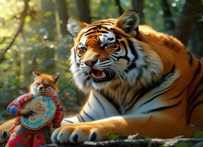 狐假虎威儿童剧完整版 - 狐假虎威的儿童剧