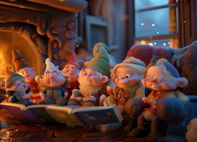 儿童睡前故事七个小矮人的故事；睡前小故事七个小矮人的故事