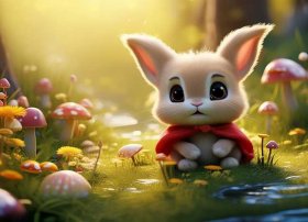 小兔子的儿童故事短篇；小兔子的故事幼儿故事