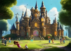 儿童故事魔法城（关于魔法城堡的故事）
