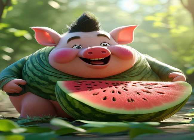 讲故事猪八戒,讲故事猪八戒吃西瓜 讲故事猪八戒,讲故事猪八戒吃西瓜