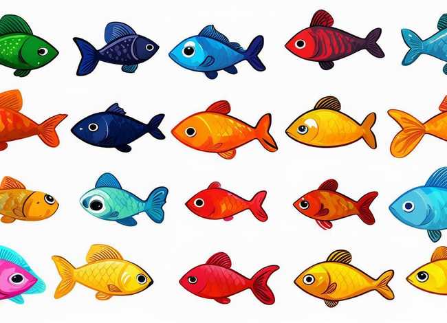 儿童画鱼大全(儿童画鱼图片大全简单漂亮简笔画) 儿童画鱼大全(儿童画鱼图片大全简单漂亮简笔画)