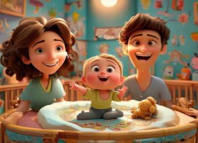 儿童故事生宝宝的故事 - 生宝宝的故事动画片