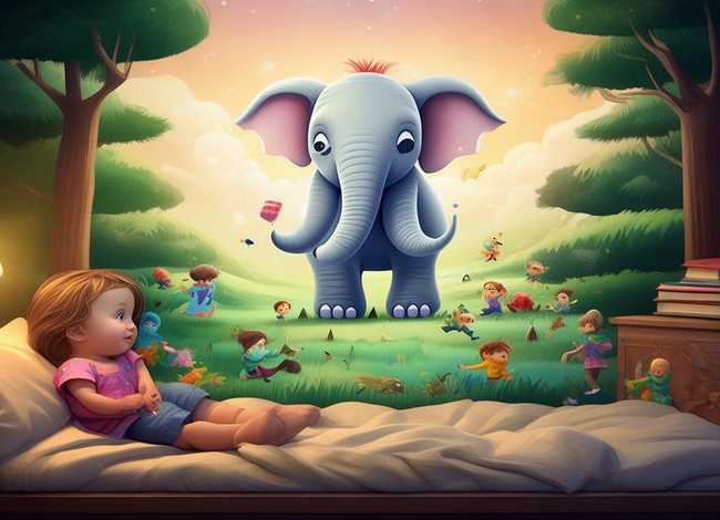 大象的故事儿童睡前故事 - 幼儿睡前故事大象的故事