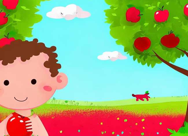 关于苹果的儿童故事书；关于苹果的幼儿故事绘本