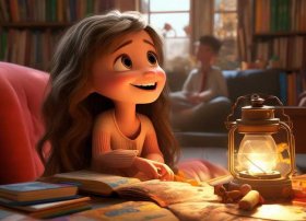 小女孩故事会、讲小女孩的故事